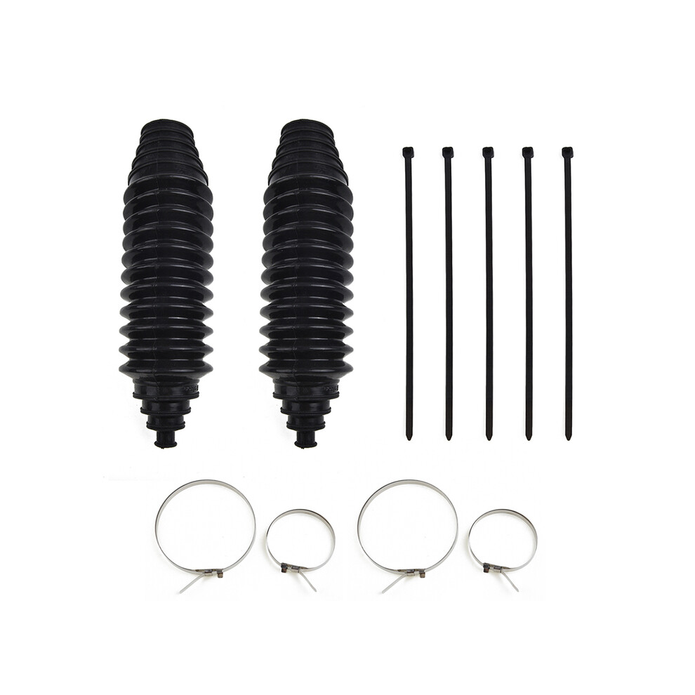 Universal Silicone Rack Pinion Steering Gaiter Pinion Boots+Cable Ties+Clamp Kit For Rack Steering Boot Gaiter And Pinion Boot 8704304473653
