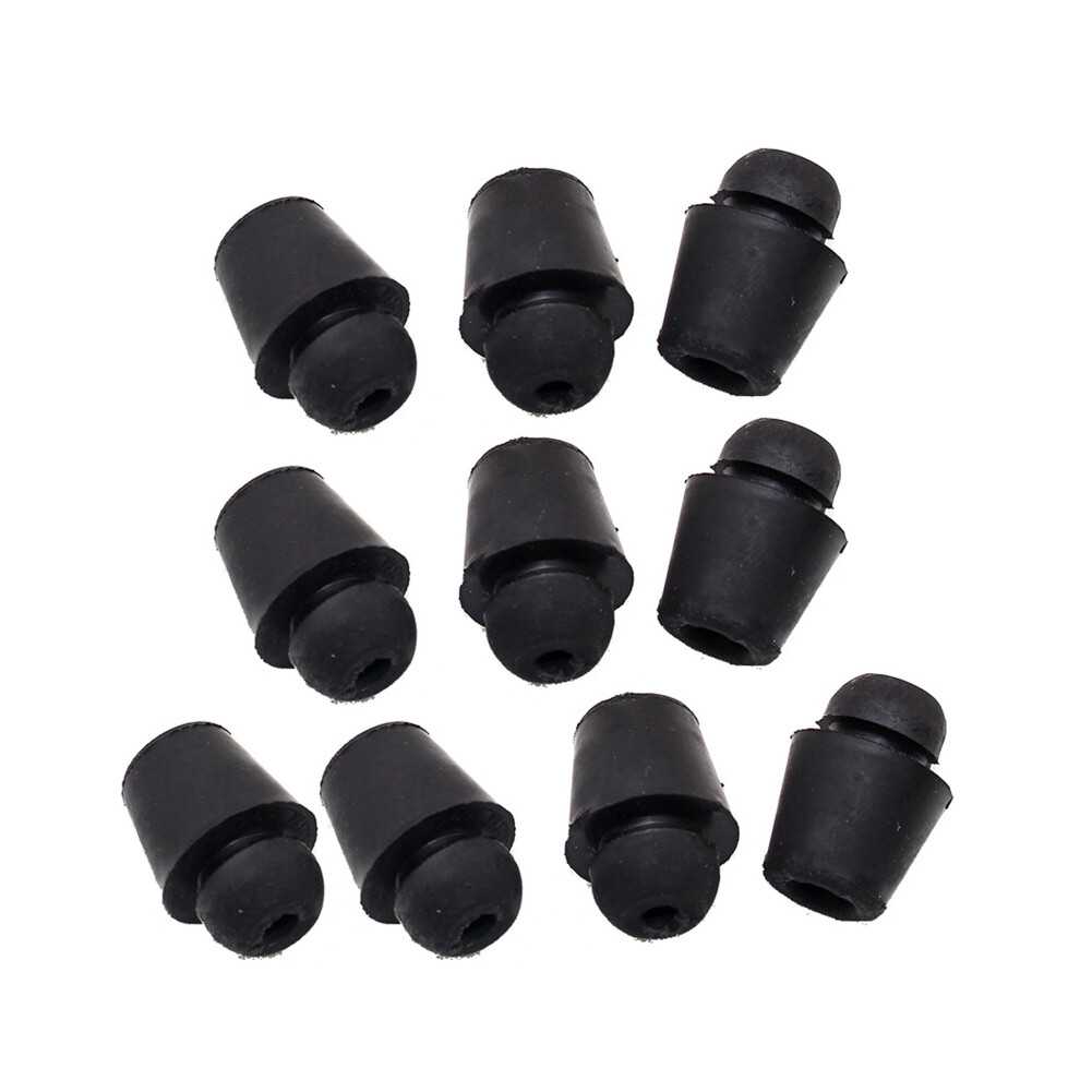 10Pcs Car Door Shock Absorbing Gasket Rubber Pads Car Door Dampers Sticker Car Door Accessories Black 8704304474568