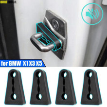 Car Door Lock Sound Deadener Damper Buffer For BMW X1 X3 X5 X6 E84 E83 F25 E70 E71 Rattling Screaks Quiet Noise Deaf Insulation