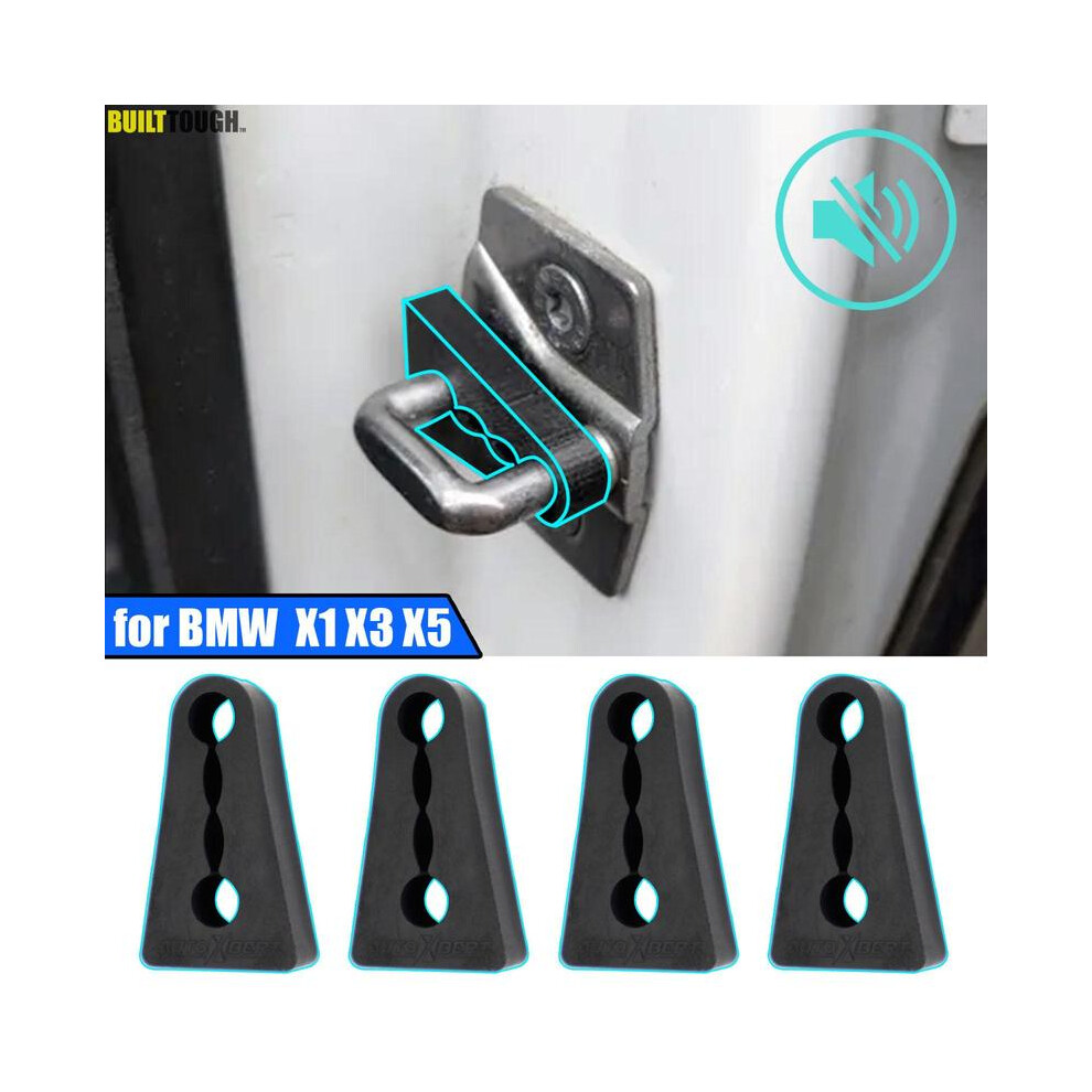 Car Door Lock Sound Deadener Damper Buffer For Bmw X1 X3 X5â X6 E84 E83 F25 E70 E71 Rattling Screaks Quiet Noise Deaf Insulation 8704304475312