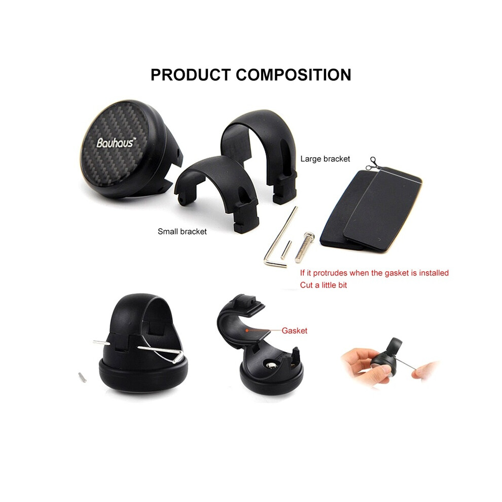 Car Turning Steering Wheel Booster Spinner Knob 360 Degree Rotation Fiber Bearing Truck Handle Steering Wheel Booster 8704304471437