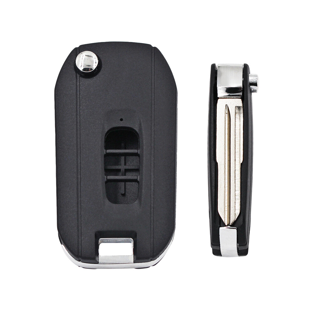 Uncut Flip Folding Remote Key Shell Case 3 Buttons For Chevrolet Captiva 2006-2009 Uncut Blade 8704304473615
