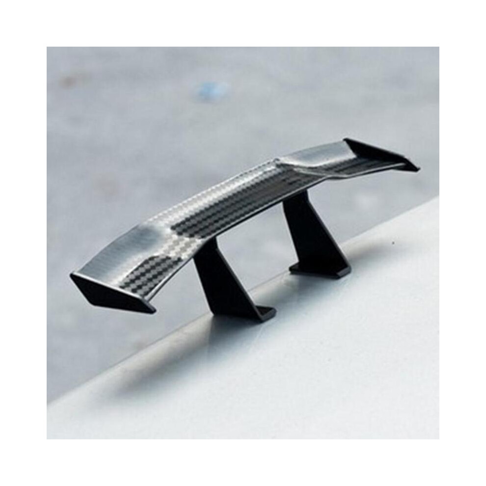 Car Tiny Tail Wing Abs Mini Rear Wing Spoiler Universal Car Refitting Tool Mini Racing Rear Small Wing Spoiler Decoration Black 8704304473219