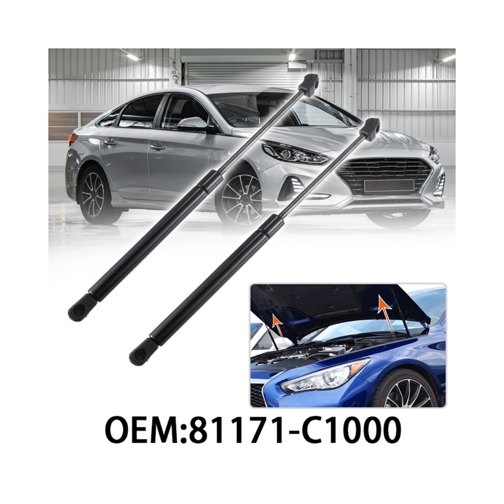 Front Engine Hood Lift Support Shock Struts Part Number 81171-C1000 81161-C1000 2015-2017 Compatible-For Hyundai-Sonata H9ee 8704304477071
