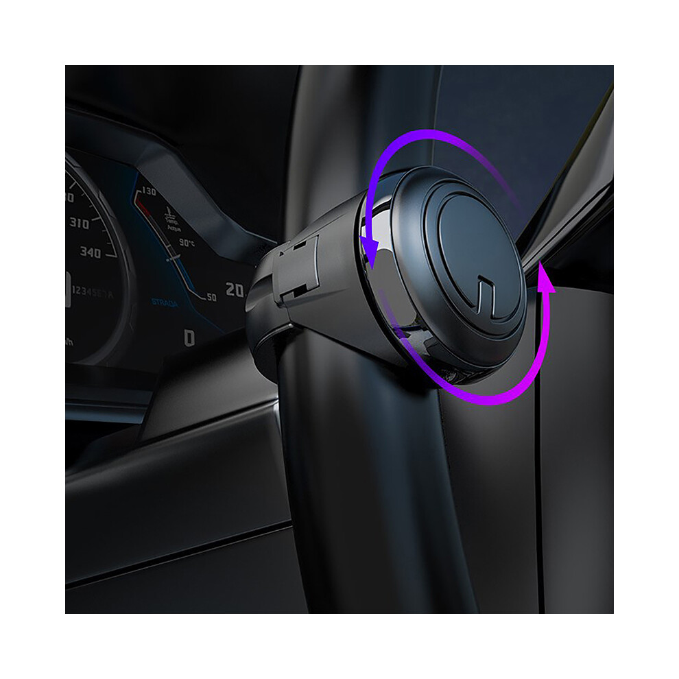 1Pc Turning Steering Wheel Booster Spinner Knob 360 Rotation Bearing Steering Ball 8704304475886