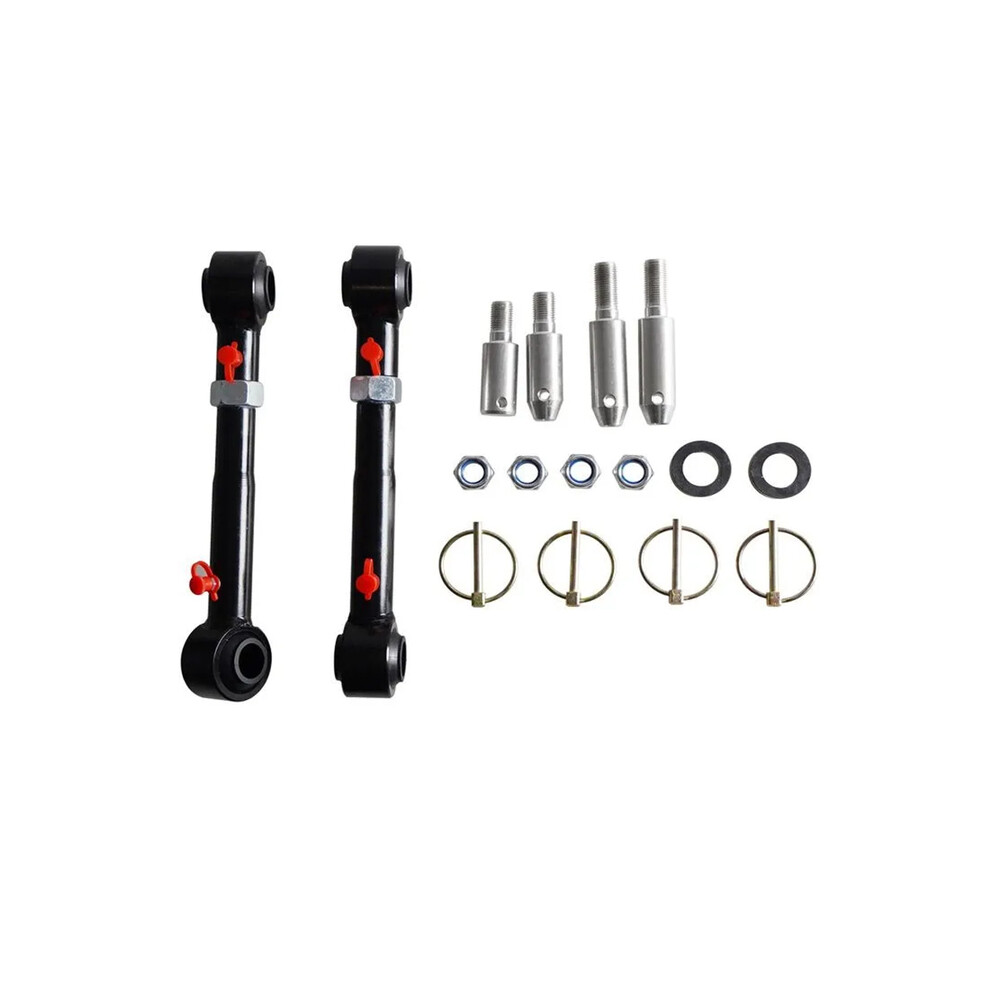 Front Sway Bar Links Disconnects Adjustable 2.5-6" Liftsâ For Jeep Wranglerâ Jk Jks 2/4 Doors 2007-2018 Stainless Steelâ Sway Bars 8704304476982