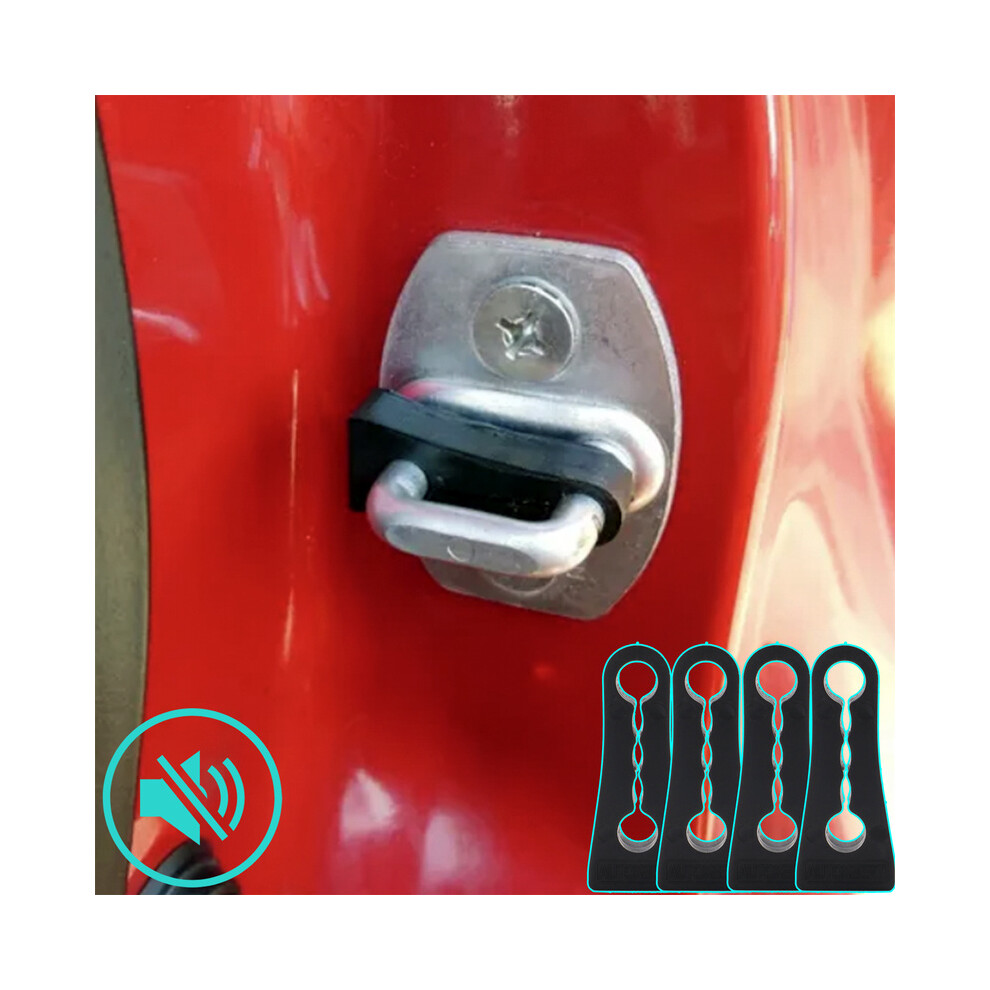 Door Lock Sound Deadener Damper Buffer For Suzuki Grand Vitara 2005-2019 Rattling Quiet Noise Deaf Soundproofing Sealâ Muffler 8704304478191