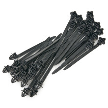50pcs Wire Harness Fastener Cable Clamp Clips Cable Ties Management Car Wire Organizers For Car Hose Fastening Zip Strap