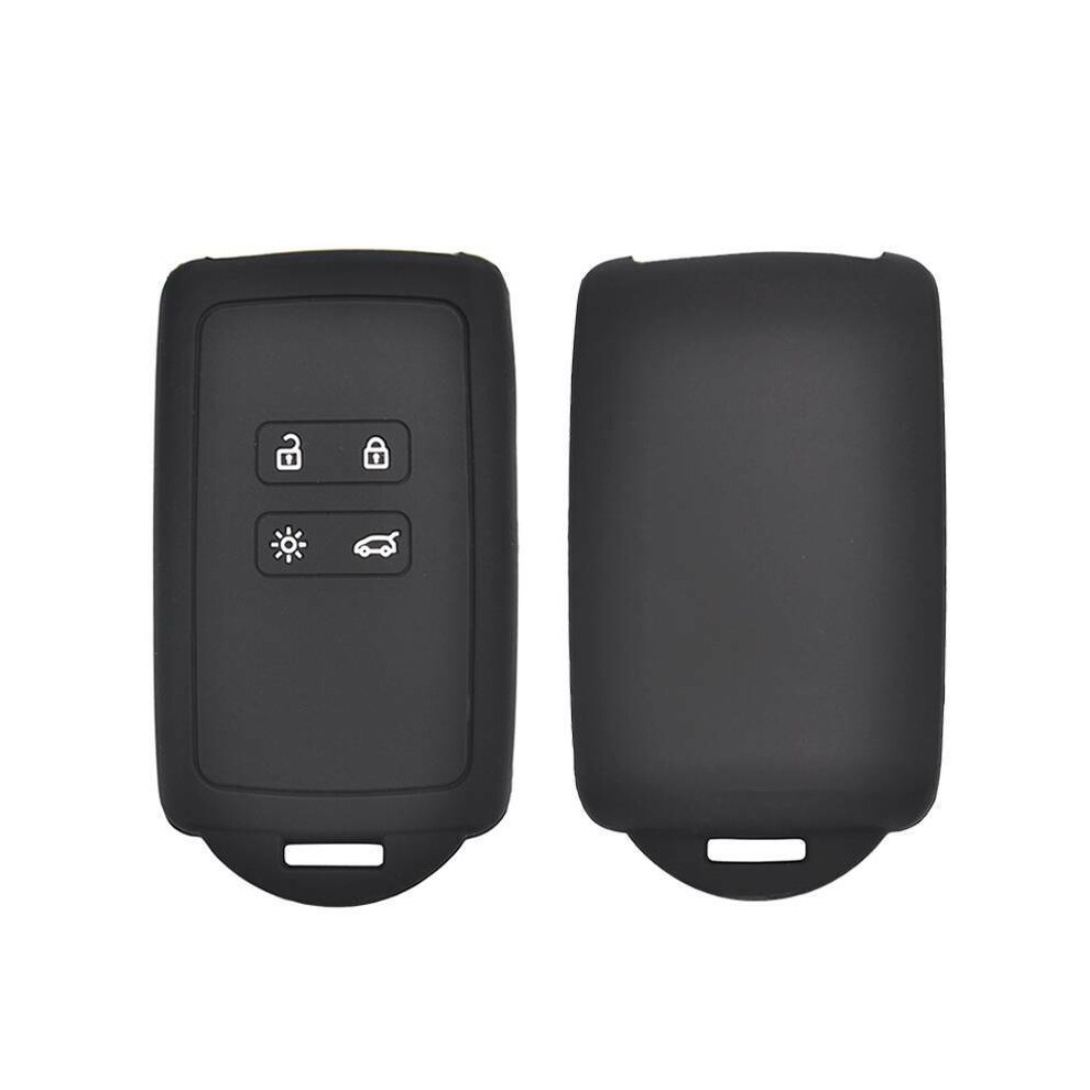 Silicone Car Key Cover For Renault Captur Koleos Kadjar Arkana Megane Dacia Duster Sandero Stepway Smart Remote Control Fob Case 8704304479341