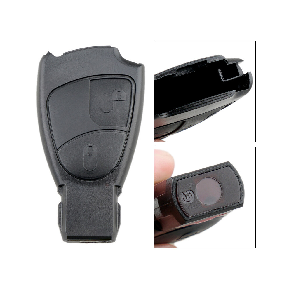 2 Buttons Car Key Shell Case Smart Replacement Remote Cover Fit For Mercedes Benz Class A B/C E S Ml Clk Cls Slk Cl 8704304478597