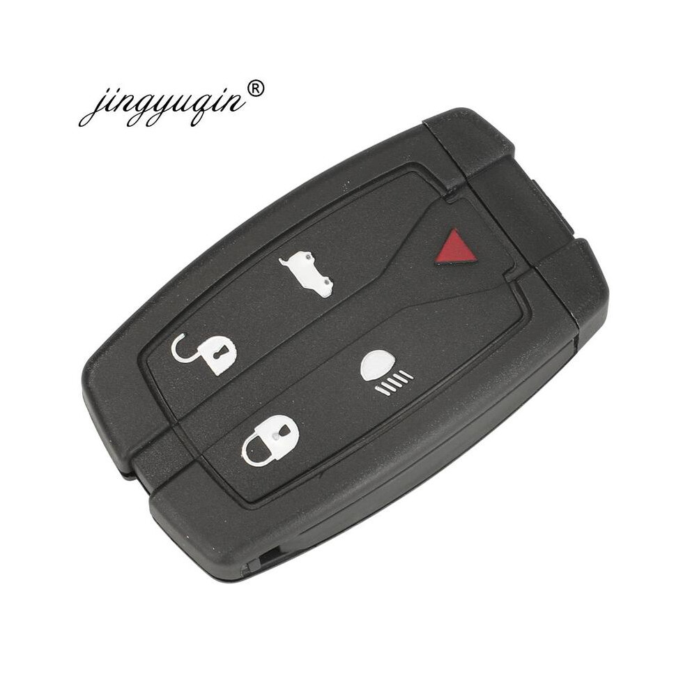 5Button Car Key Shell For Land Rover Freelander 2 2006 - 2012 Uncut Blade Auto Parts Replacement Remote Smart Fob Case Black 8704304480255