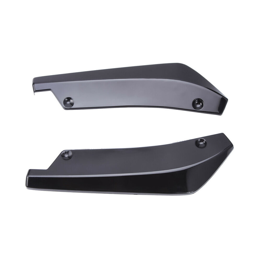 For Dodge Charger Sxt Srt Rear Spats Bumper Lip Splitter Diffuser Canard Spoiler Universal 8704304479969