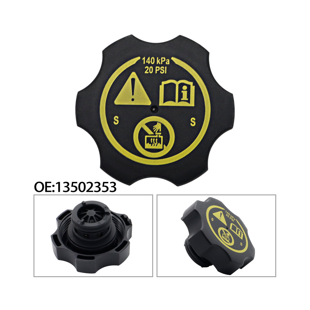 13502353 Car Tank Radiator Expansion Water Tank Cap For Vauxhall Trax Astra Insignia Corsa Zafira Meriva Mokka Ampera Adam Buick 8704304477170