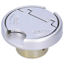 Gas Tank Lock Cap with Keys Stainless Steel Parts Universal Gas Filler Cap for Scooter Motorcycle