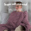 Slumberdown (Plum) Electric Heated Throw - Ultimate Comfort & Warmth 5