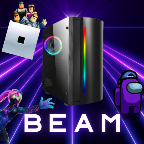 Beam Giga Gaming RGB PC Intel Core i7 8GB 120GB SSD Win10 Nvidia GT710 2GB