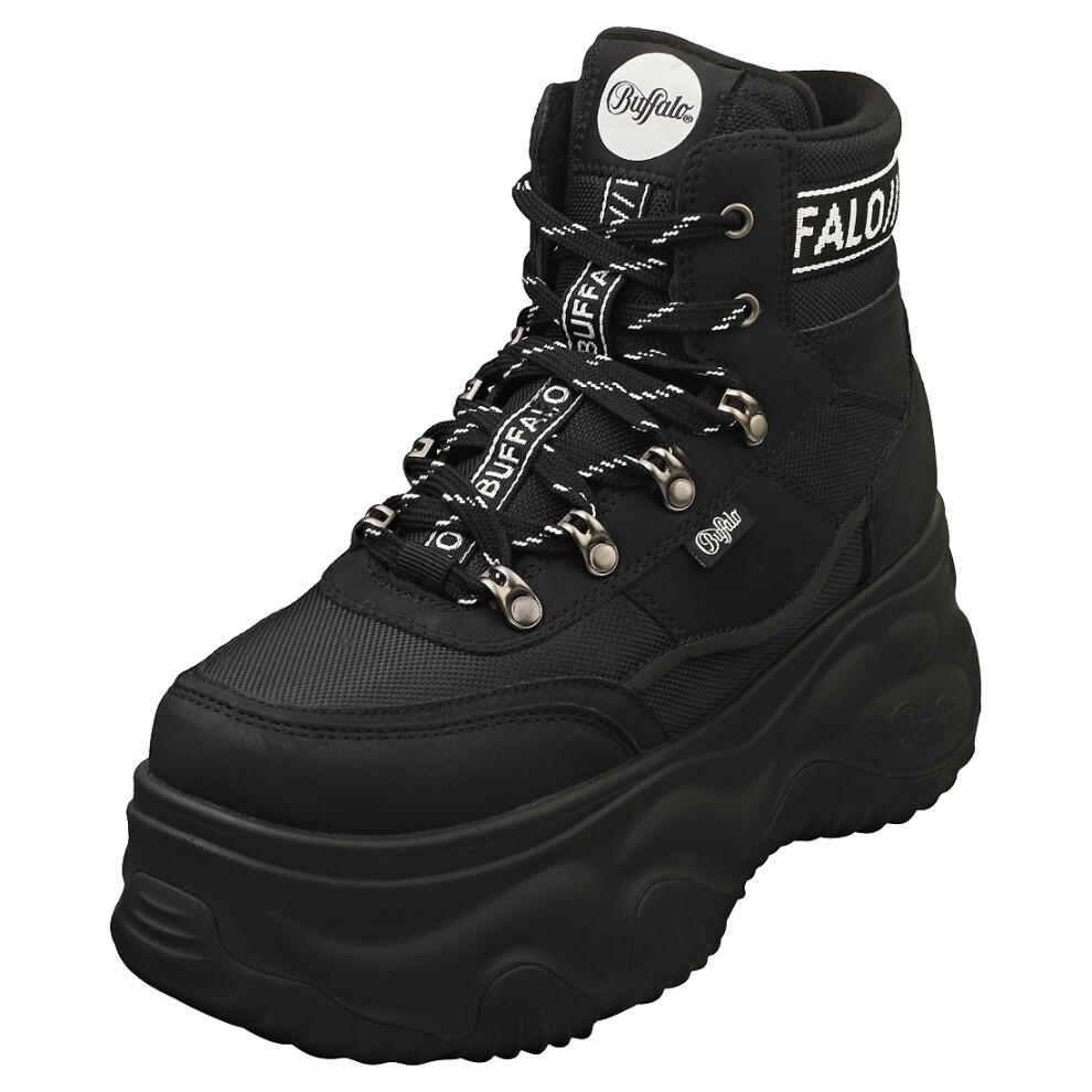 (4) Buffalo Blader Womens Hiking Boots in Black