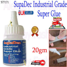 Industrial Grade Super Glue for Bonds, PVCu, Metal, Aluminium 20gm