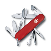 Zwitserse zakmes - VICTORINOX - Super Tinker - 14 functies - Roestvrij staal - Rood