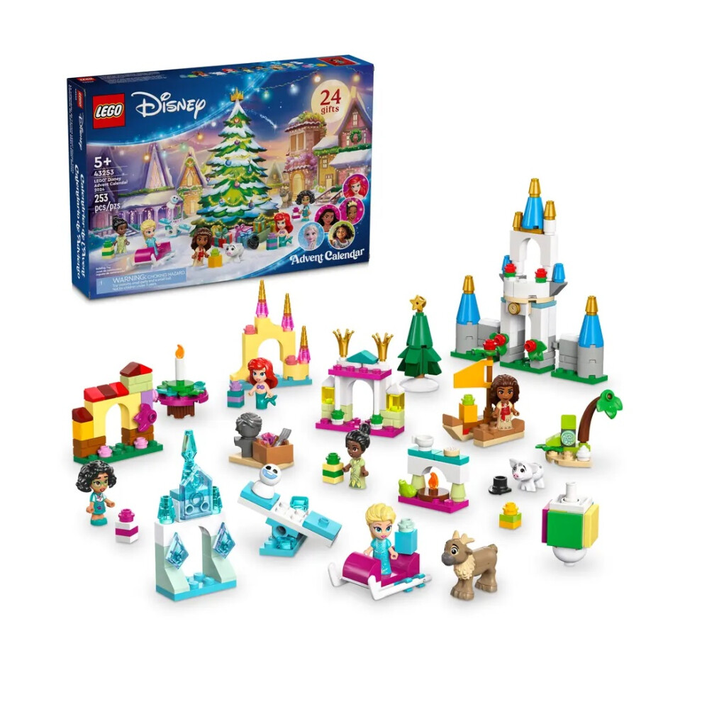 Lego 43253 Advent Calendar 2024 Disney Prinsess