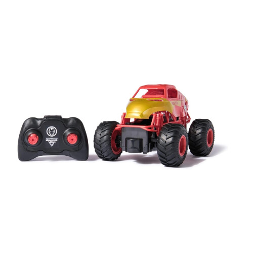 Monster Jam, Marvel Iron Man RC Monster Truck, With Remote Control
