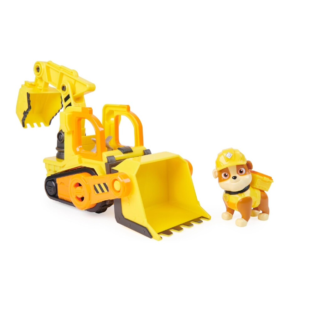 Paw Patrol Rubble & Crew Rubble's Bulldozer Figure & Truck