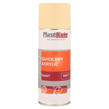 PlastiKote - Quick Dry Acrylic Spray 400ml - Magnolia