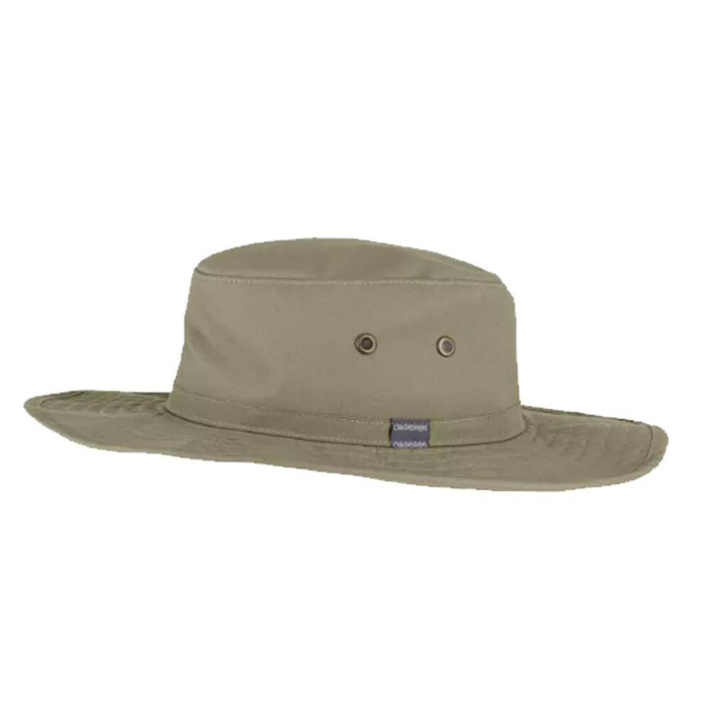 (S-M, Pebble) Craghoppers Unisex Adult Expert Kiwi Ranger Hat