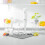 GEEPAS Geepas 4-in-1 Hand Blender Stick Electric Whisk 200W, White 2