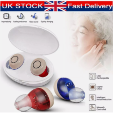 1 Pair Mini Hearing Aids In-Ear Digital Enhancer Voice Sound Amplifier