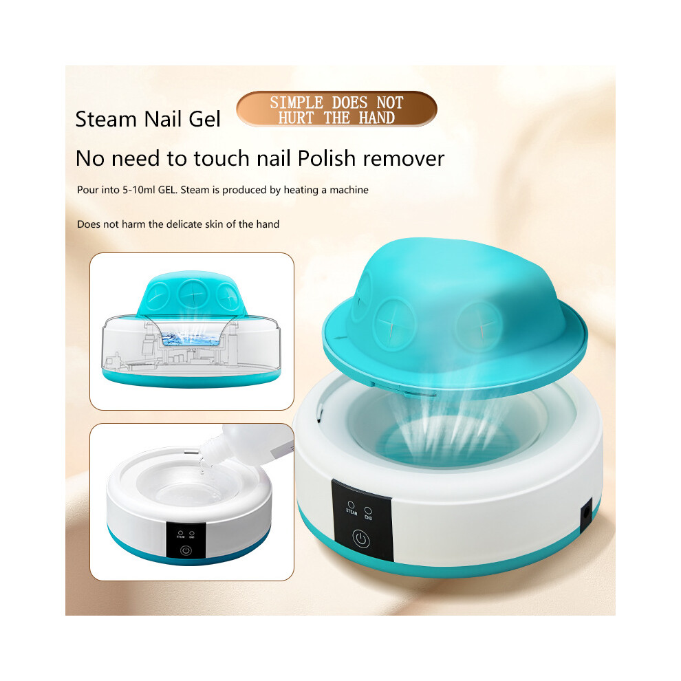 (Green) Electric tool for nail art steam nail machine