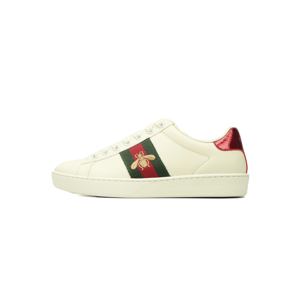 (EUR SIZE 36) GUCCI Bee Embroidered Fashion Board Shoes P360