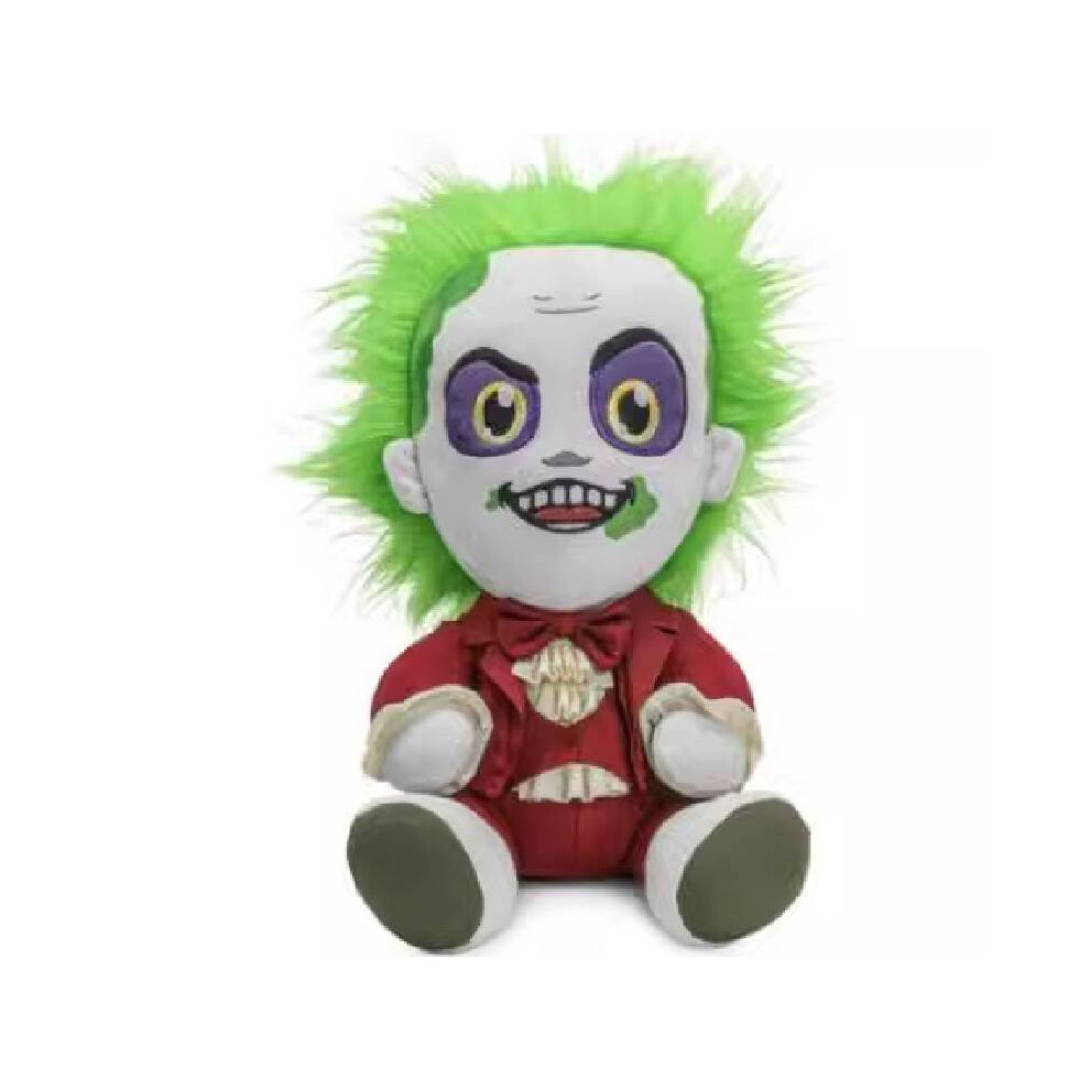 (Red) 2 Beetlejuice Plush Toy Stuffed Dolls Cartoon Throw Pillow Decoration Gifts Red