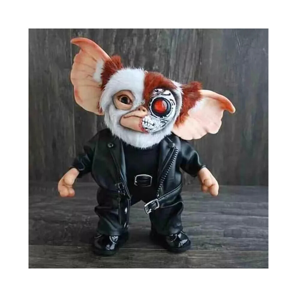 (TERMINATOR MOGWAI) Gremlins Gizmo Mogwai Plush Action Figure Toy Model Halloween 15cm Predator