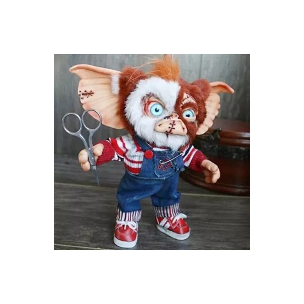 (CHUCKY MOGWAI) Gremlins Gizmo Mogwai Plush Action Figure Toy Model Halloween 15cm Predator