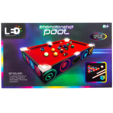 LED Championship Pool Set Challenge family and friends to a game