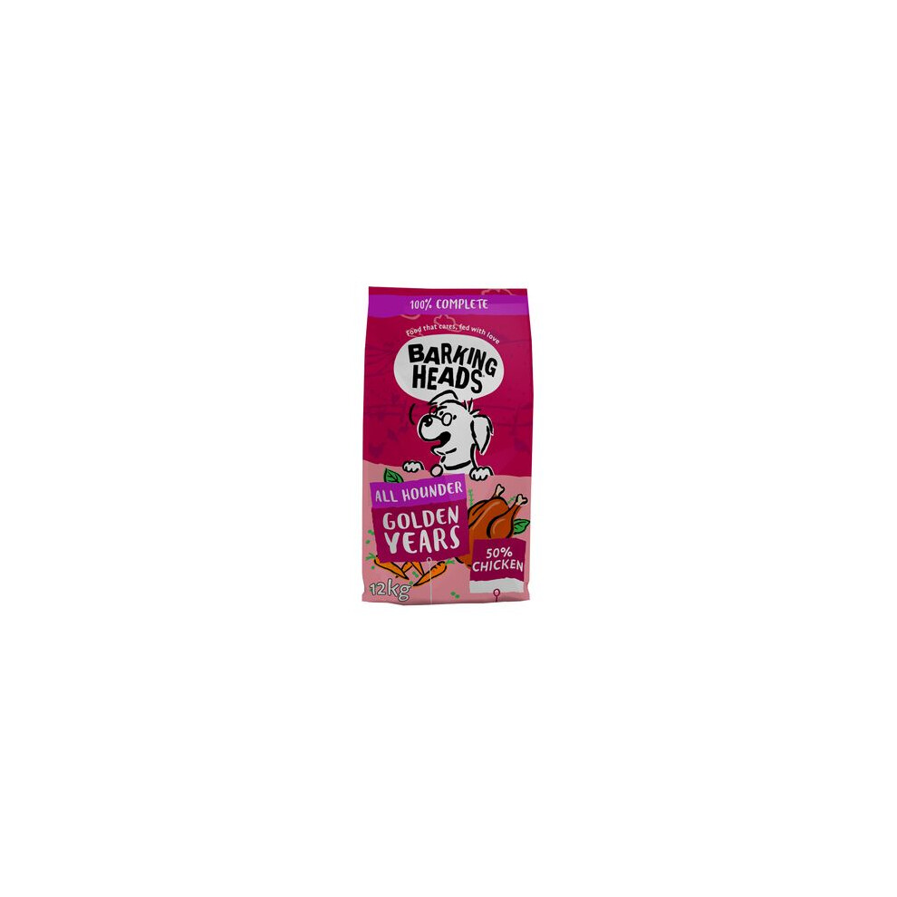 Barking Heads All Hounder Years Chicken 12Kg Golden