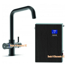 (Matt Black, Matt Black) Tre Mercati Boiling Water Tap Set, 4-in-1