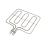 Sharp Genuine Sharp K61D27BM1EN Oven Grill Heating Element 1