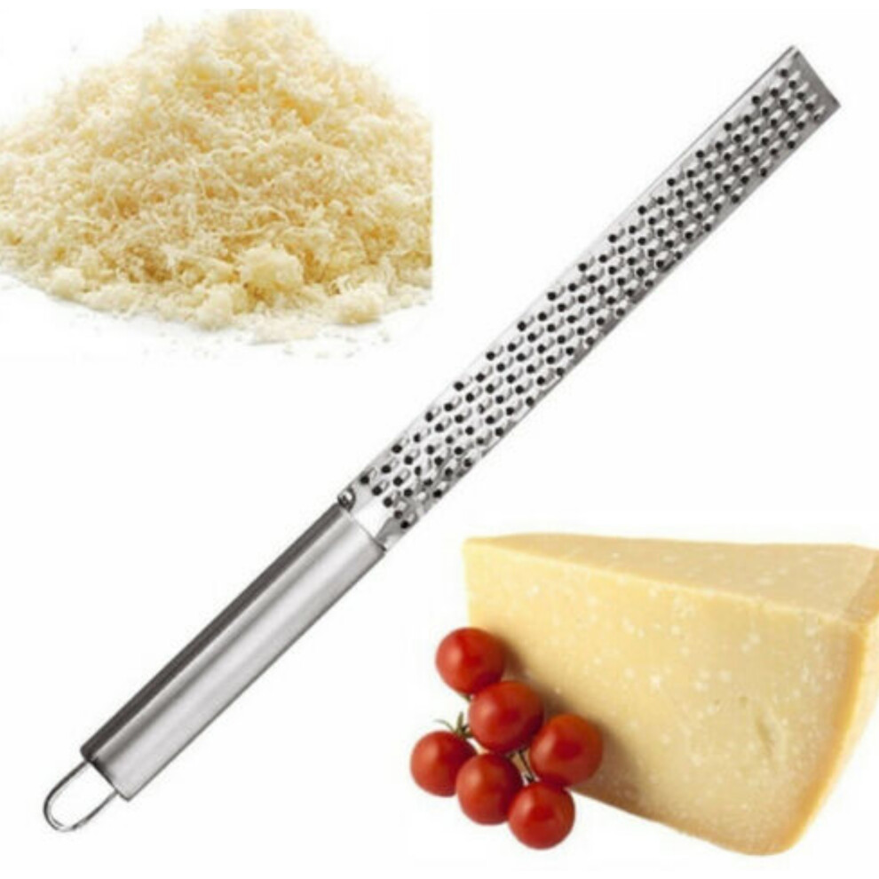 Long Grater Cheese 20cm Lemon Zester Carrot Orange Parmesan