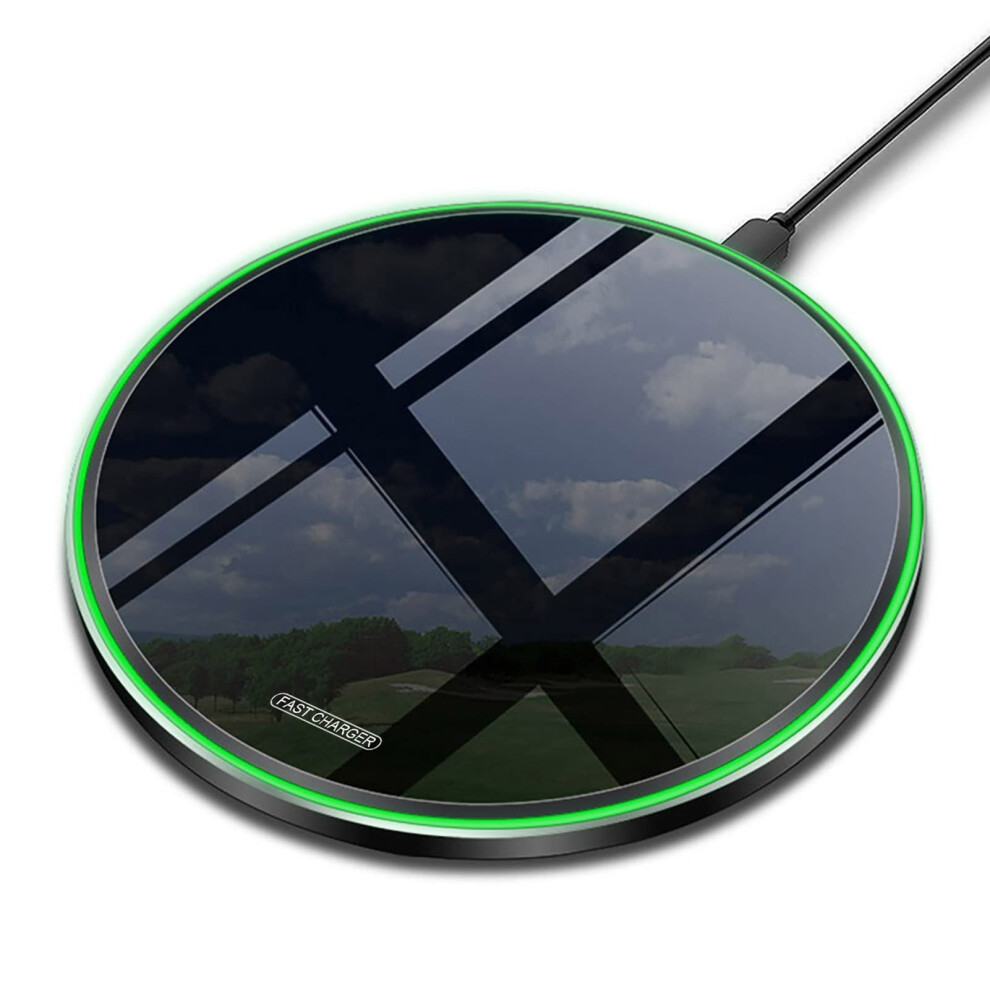 Chronus Fast Wireless Charger,20W Max Wireless Charging Pad Compatible With Iphone 15/15 Pro/Pro Max/14/14 Pro/Pro Max/13,Airpods; Wireless 6976919926905