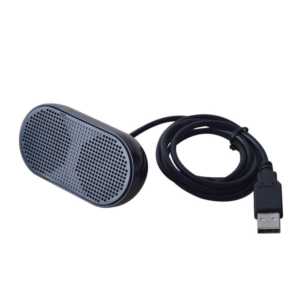 Chronus Usb Mini Speaker Computer Speaker Powered Stereo Multimedia Speaker For Notebook Laptop Pc(Black) Black 6976919927216
