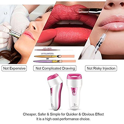 Lip Plumper Device - Automatic Fuller Lip Plumper Device USB Charging, Portable Size, 2 Styles for Lips Makeup(BLUE) 1