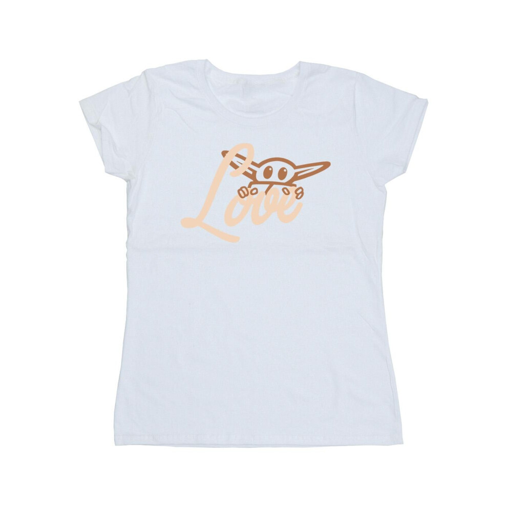 Grogu Love Cotton T-Shirt