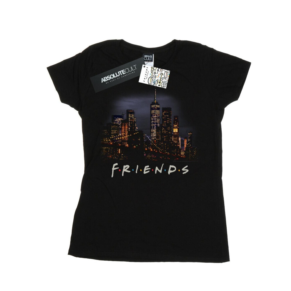 Night Skyline Cotton T-Shirt