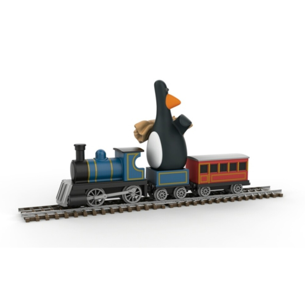 Corgi 80602 FTB WALLACE AND GROMIT THE WRONG TROUSERS FEATHERS MCGRAW AND LOCOMOTIVE