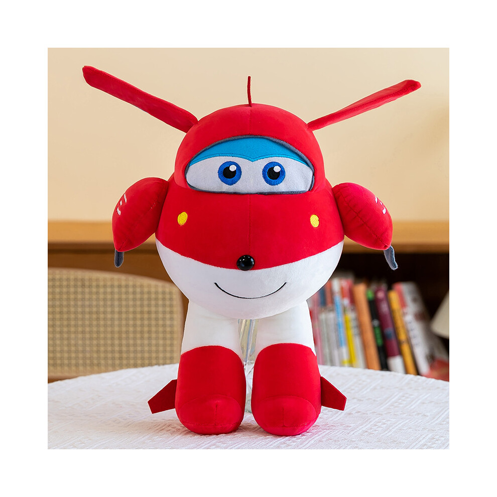 Veishet (Jett, 30Cm/11.81In) Super Wings Character Jett Jerome Donnie Mira Dizzy Plush Stuffed Toy Pillow