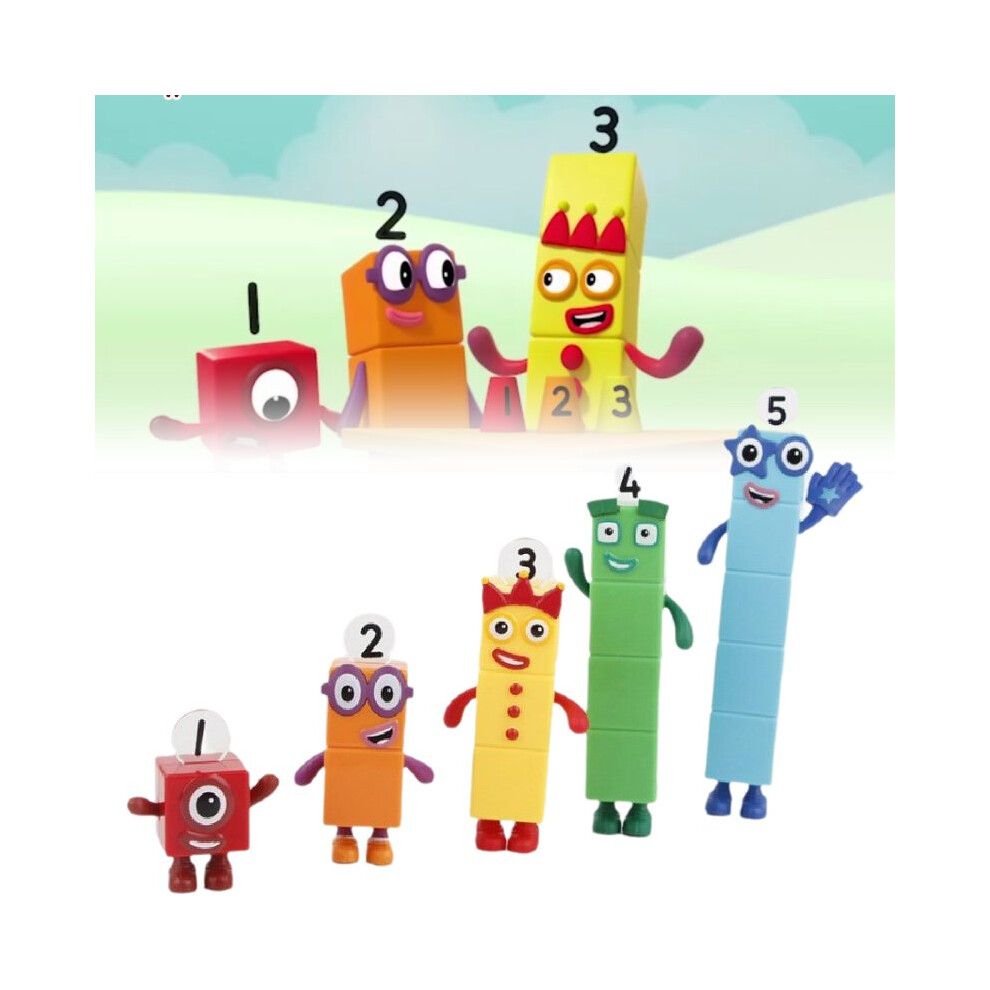 Character Numberblocks Building Blocks Children Early Education Puzzle Toys