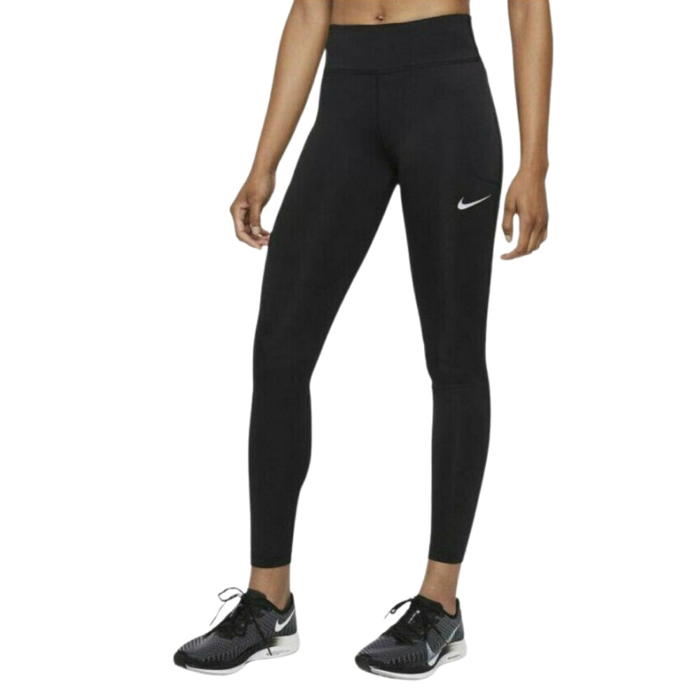 Nike Dri-Fit Mid Rise Black Leggings