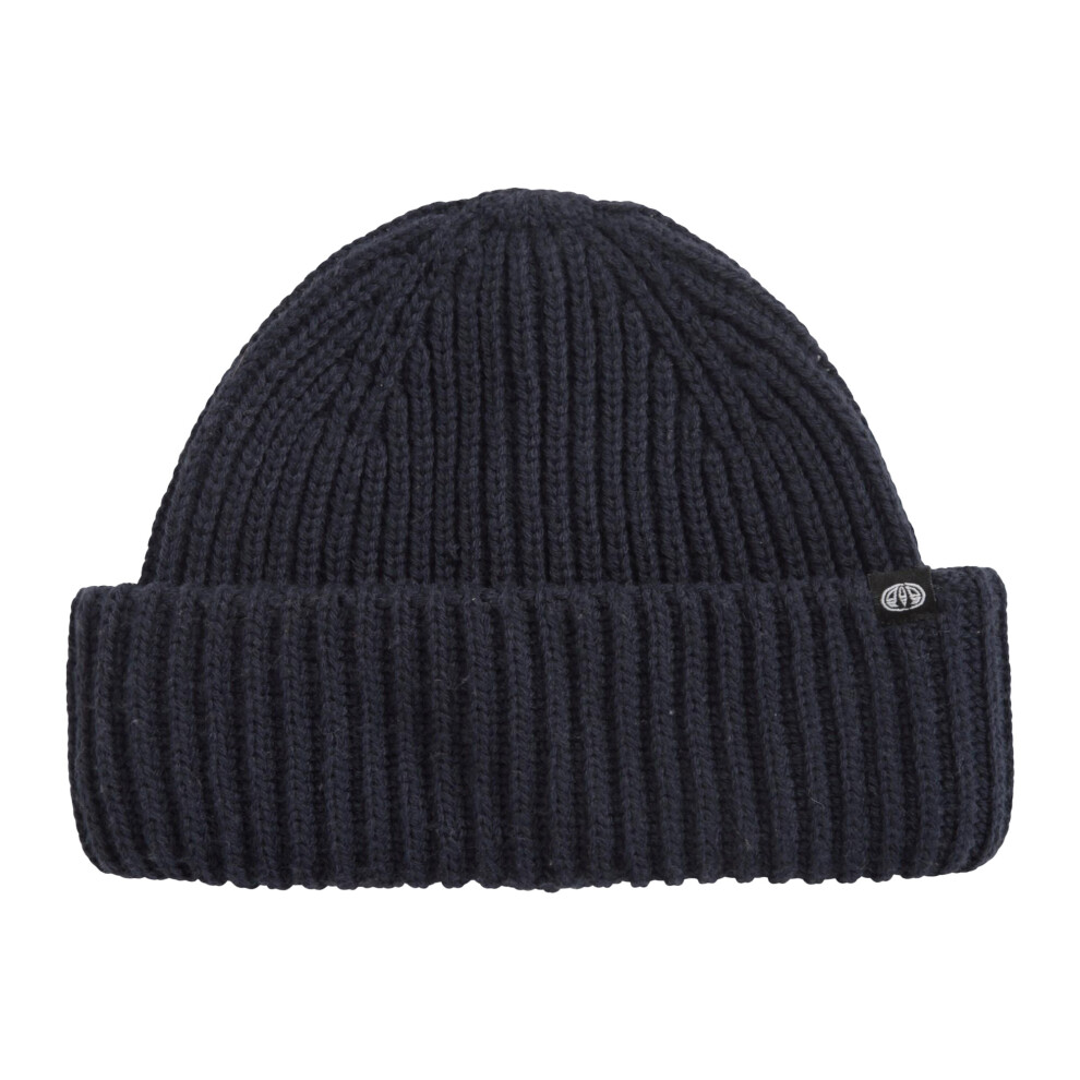 (One Size, Navy) Animal Mens Roman Recycled Beanie